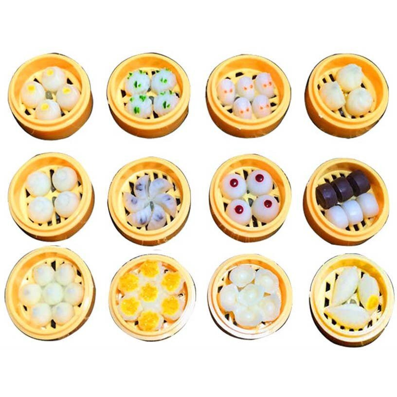 Set Of 12 Lovely Refrigerator Magnet Silica Gel Steamer Refreshment