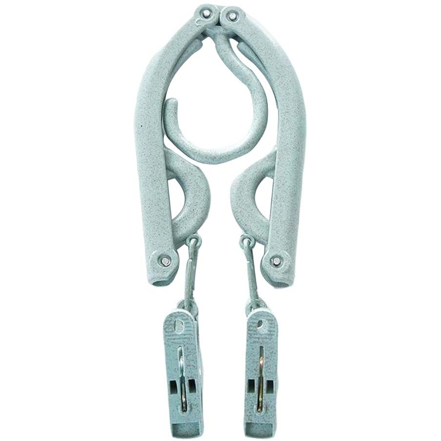 4pc Travel Clothes Hanger with Clip Portable Clothes Hanger Foldable Drying Rack