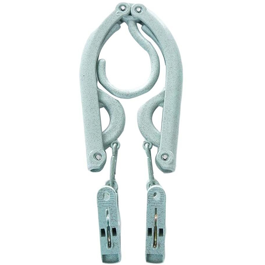 4pc Travel Clothes Hanger with Clip Portable Clothes Hanger Foldable Drying Rack