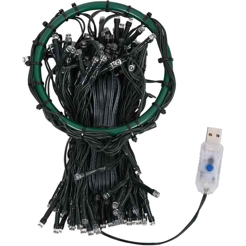 vidaXL Christmas Tree Net Lights with 250 LEDs 98.4"