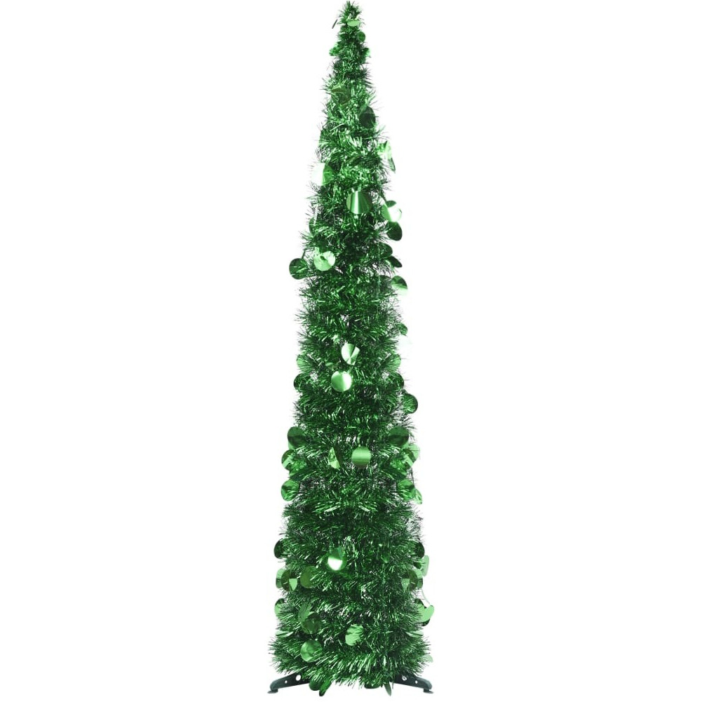 vidaXL Pop-up Artificial Christmas Tree Green 4 ft PET