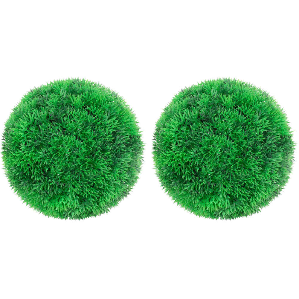 vidaXL Artificial Boxwood Balls 2 pcs 8.7"