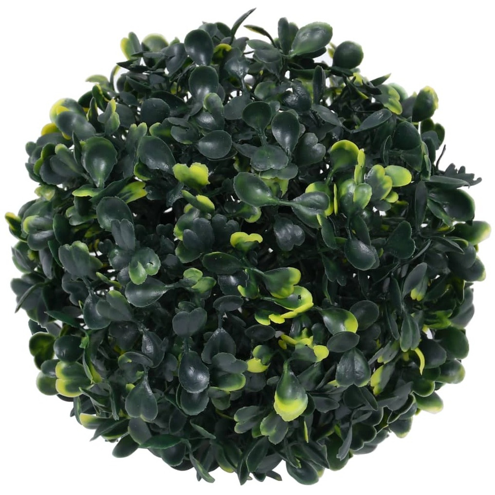 vidaXL Artificial Boxwood Balls 2 pcs 8.7"