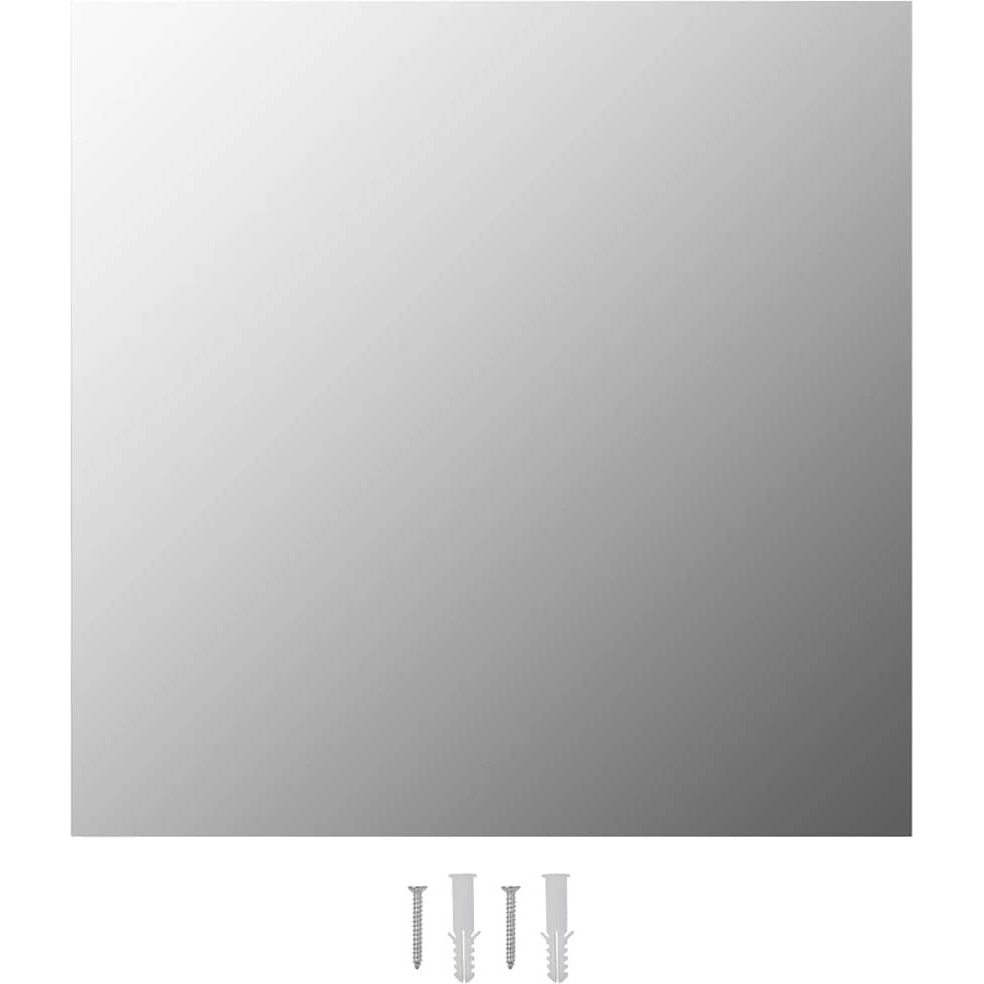 vidaXL Wall Mirror 15.7&quotx15.7" Square Glass