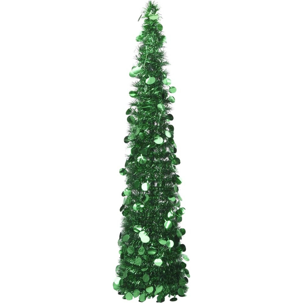 vidaXL Pop-up Artificial Christmas Tree Green 6 ft PET