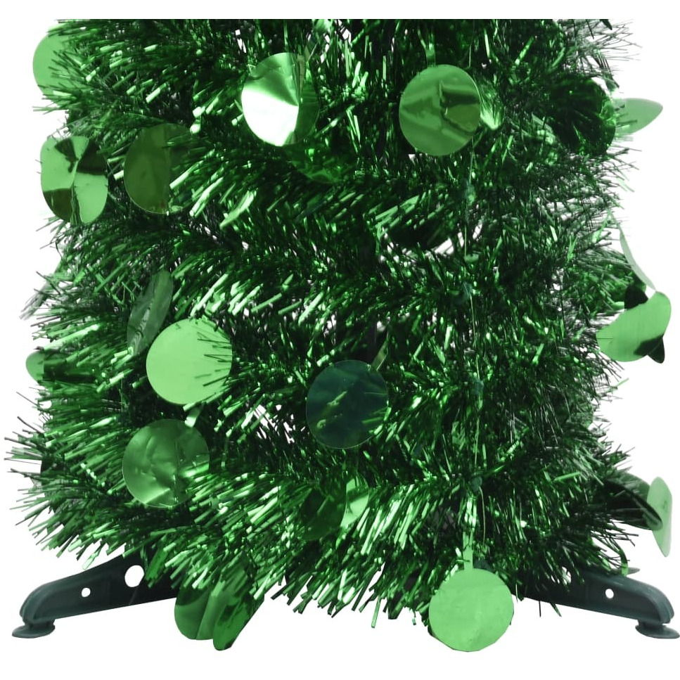 vidaXL Pop-up Artificial Christmas Tree Green 6 ft PET