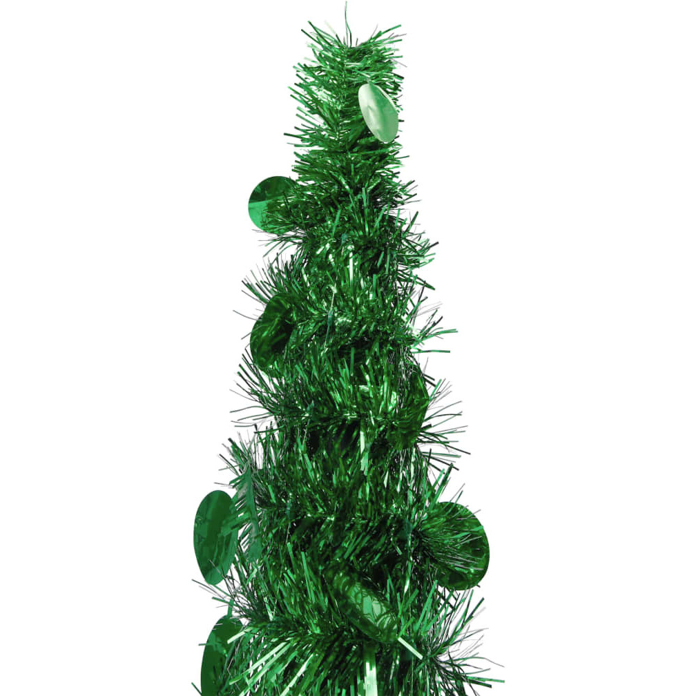 vidaXL Pop-up Artificial Christmas Tree Green 6 ft PET