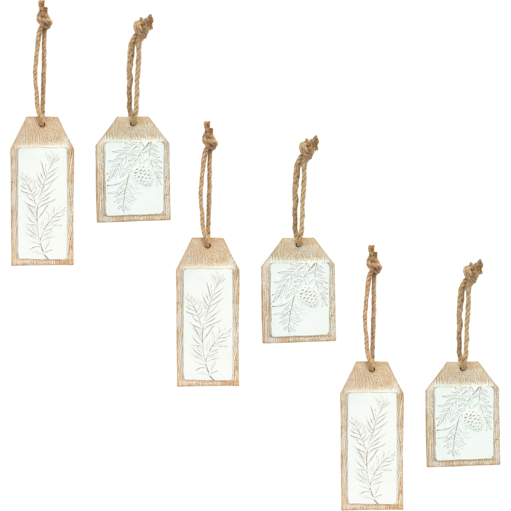Pine Branch Tag (Set of 6)