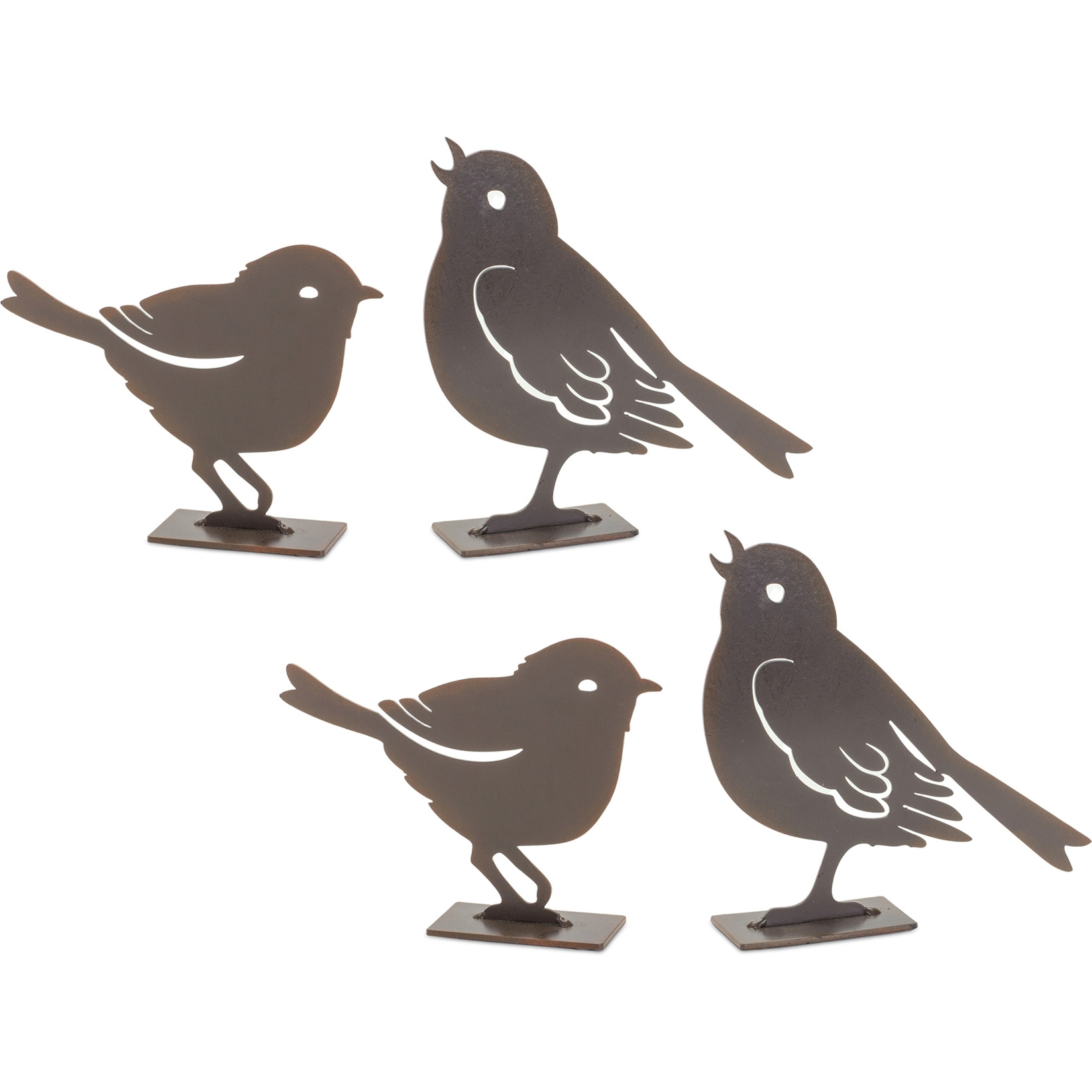 Metal Bird (Set of 4)