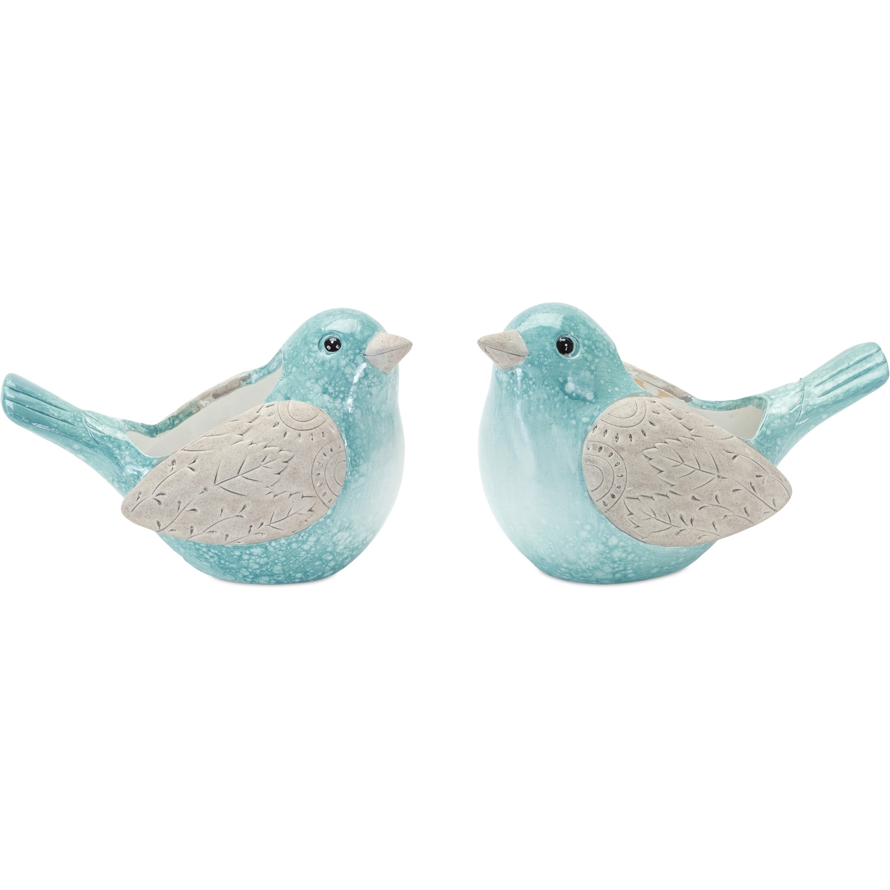 Terracotta Bird Planter (Set of 2)