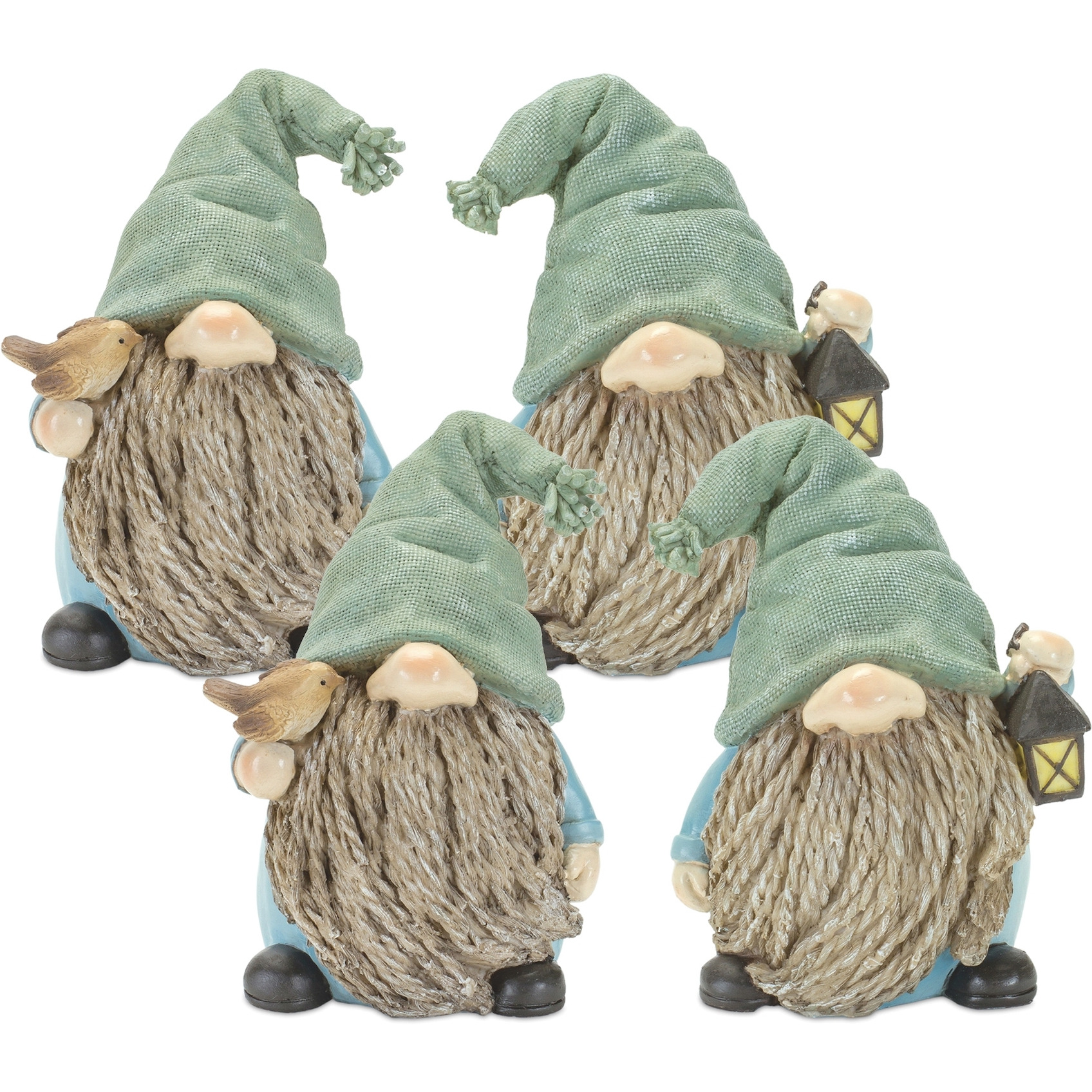 Gnome Figurine (Set of 4)