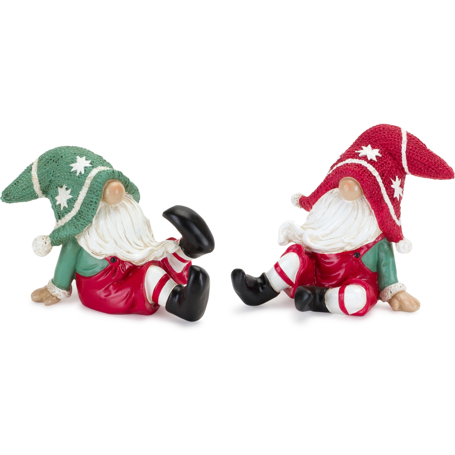 Holiday Gnome Figurine (Set of 2)