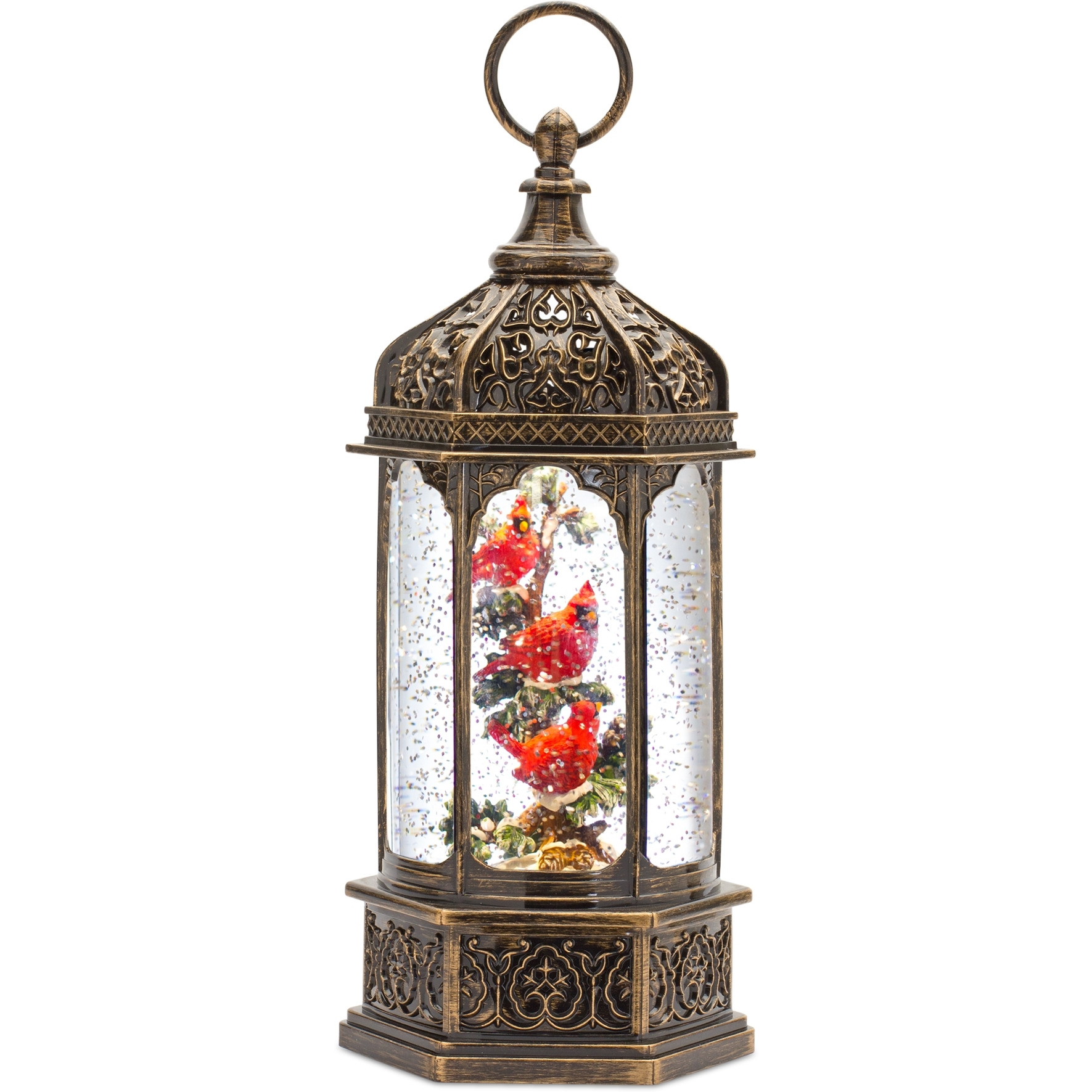 Snow Globe w/Cardinals