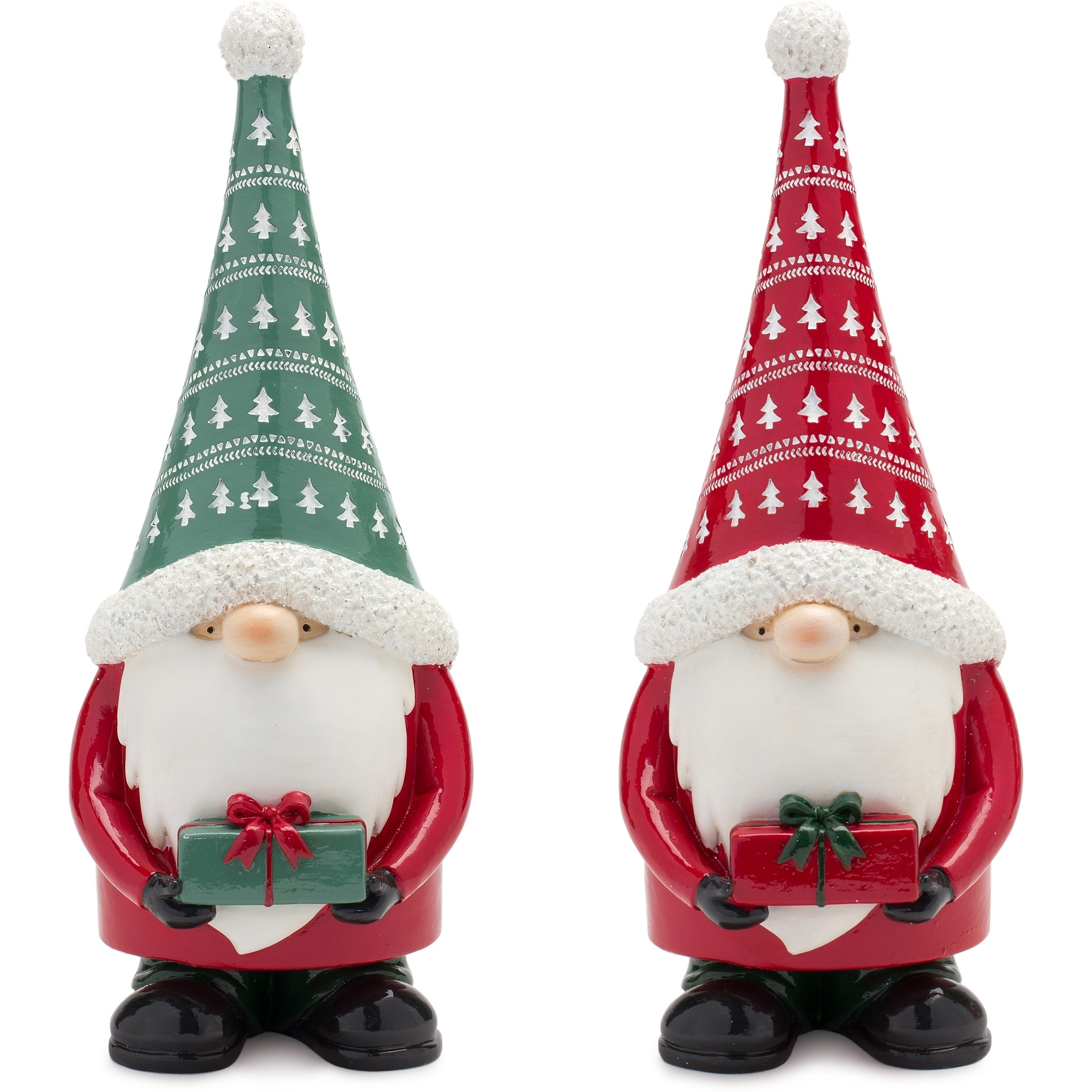 Holiday Gnome Figurine (Set of 2)