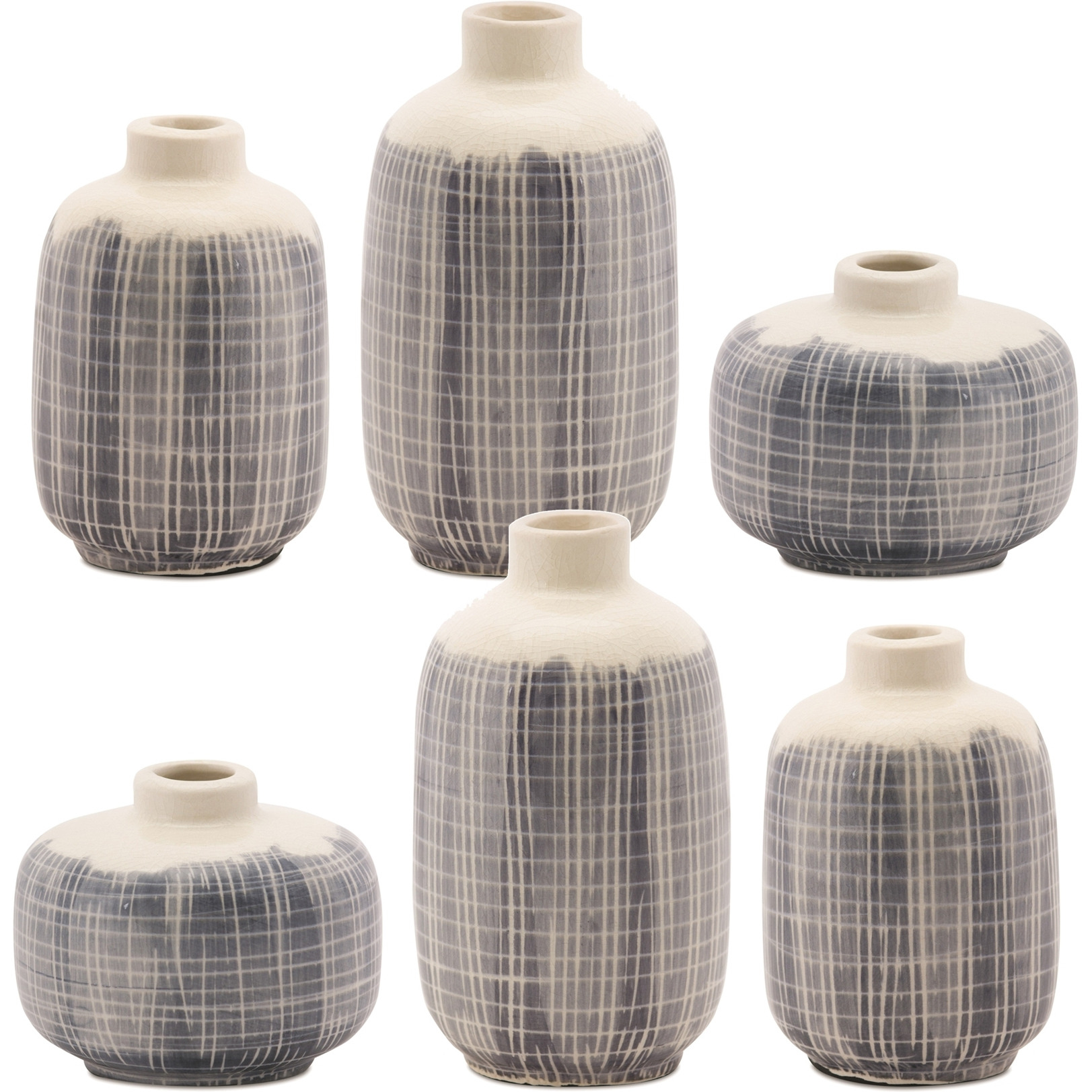 Mini Terracotta Vase (Set of 6)