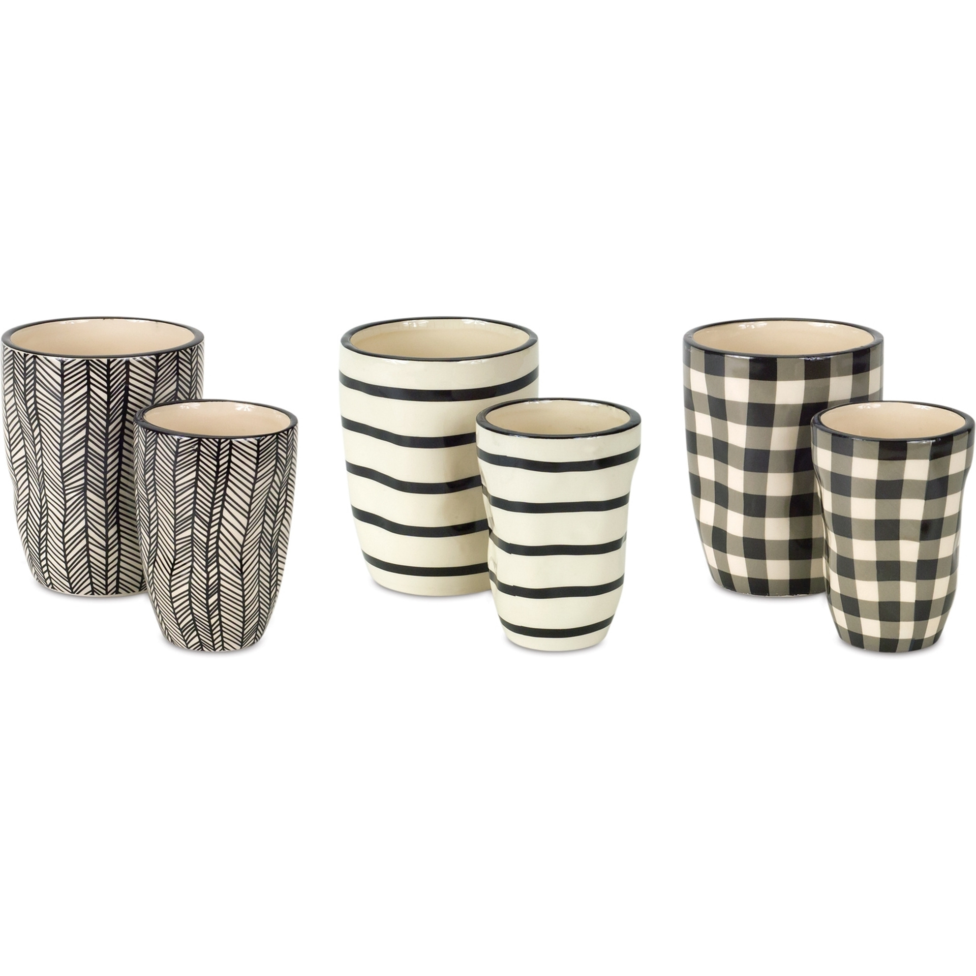 Decorative Pot (Set of 6)