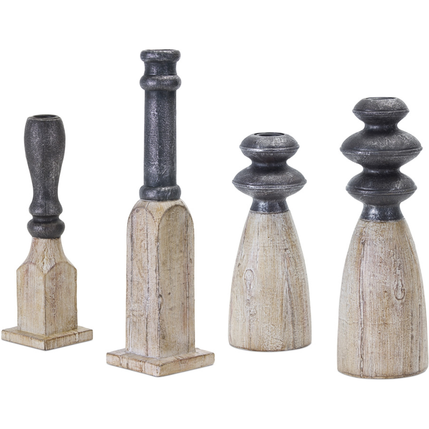 Stone Candle Holder (Set of 4)