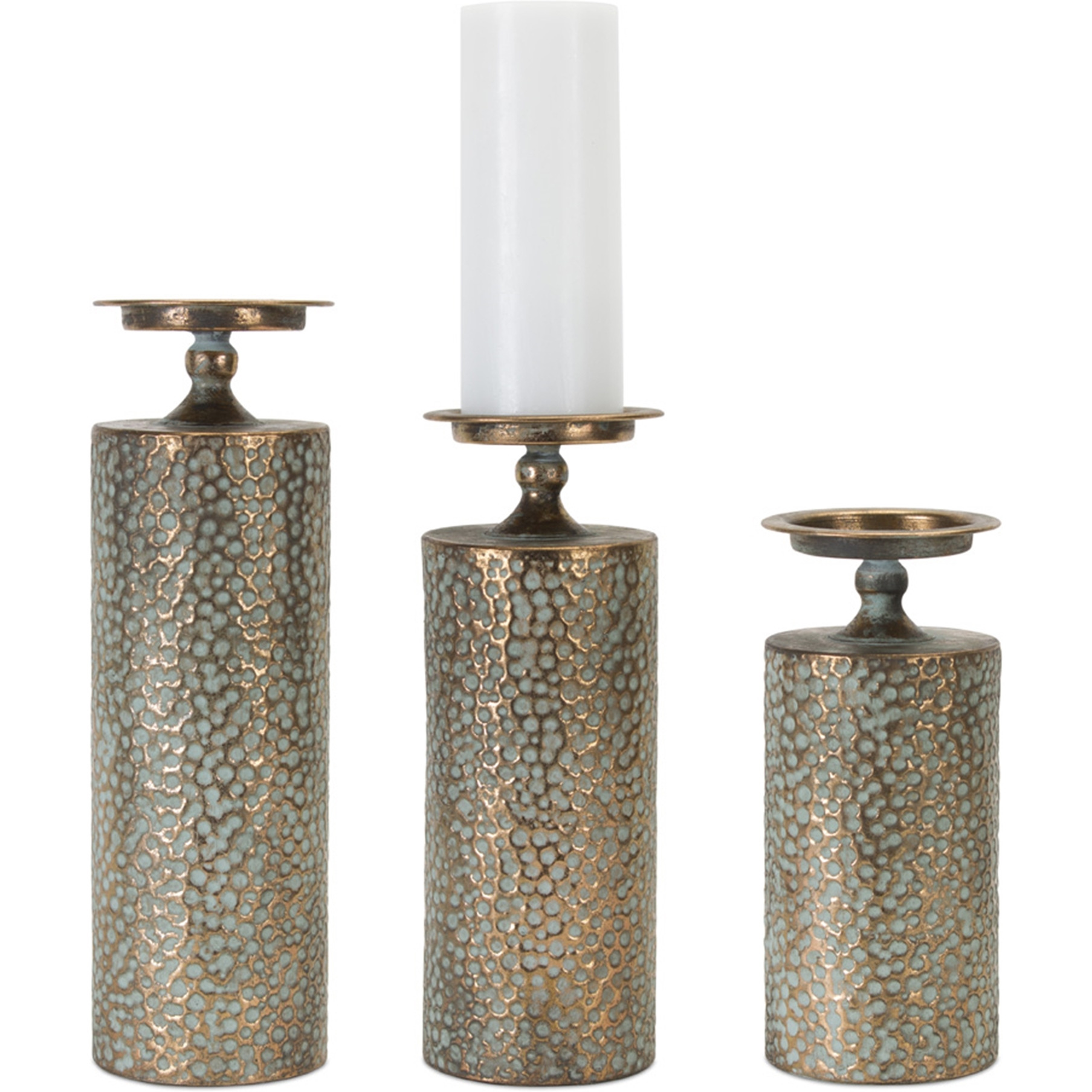 Metal Candle Holder (Set of 3)