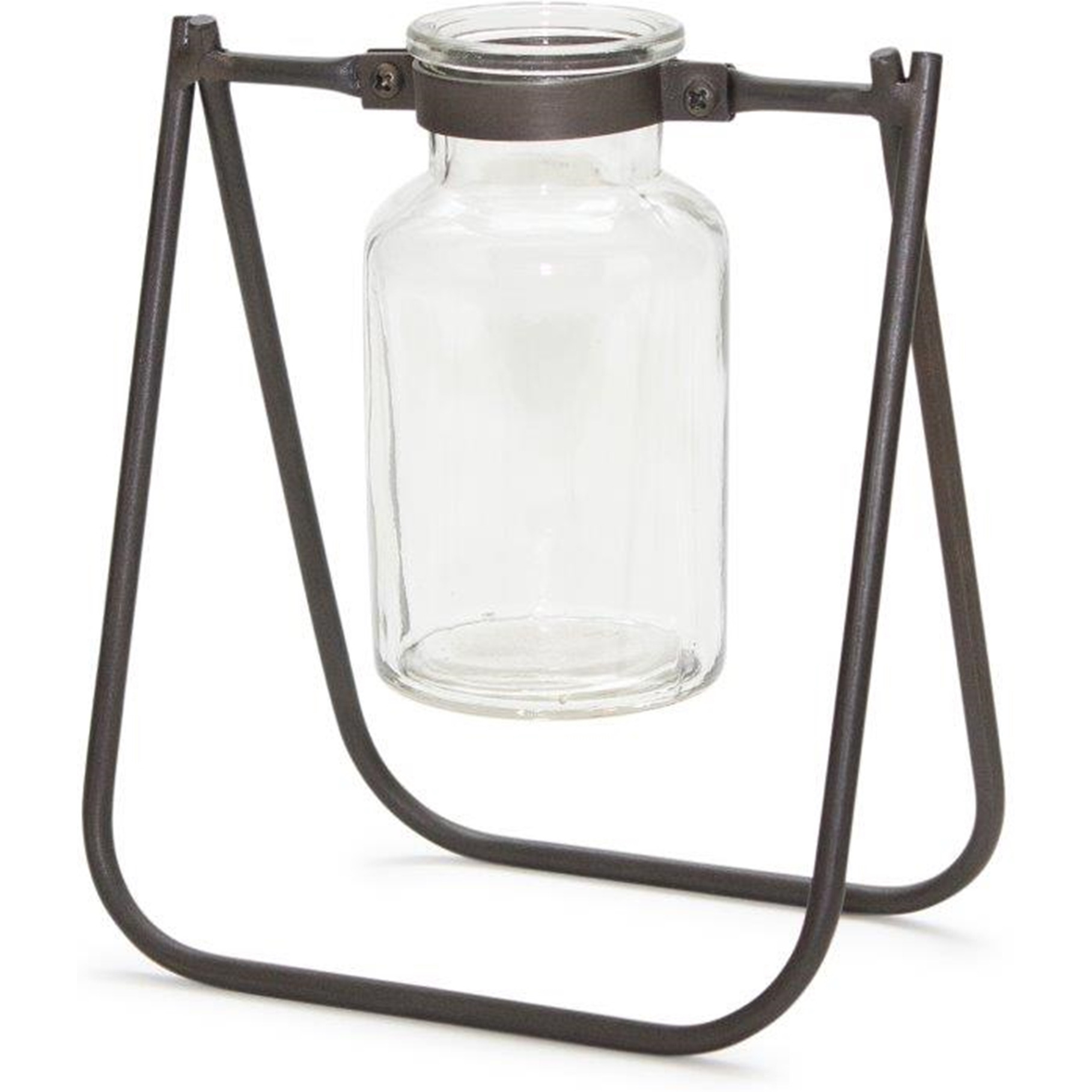 Jar Vase in Stand (Set of 2)