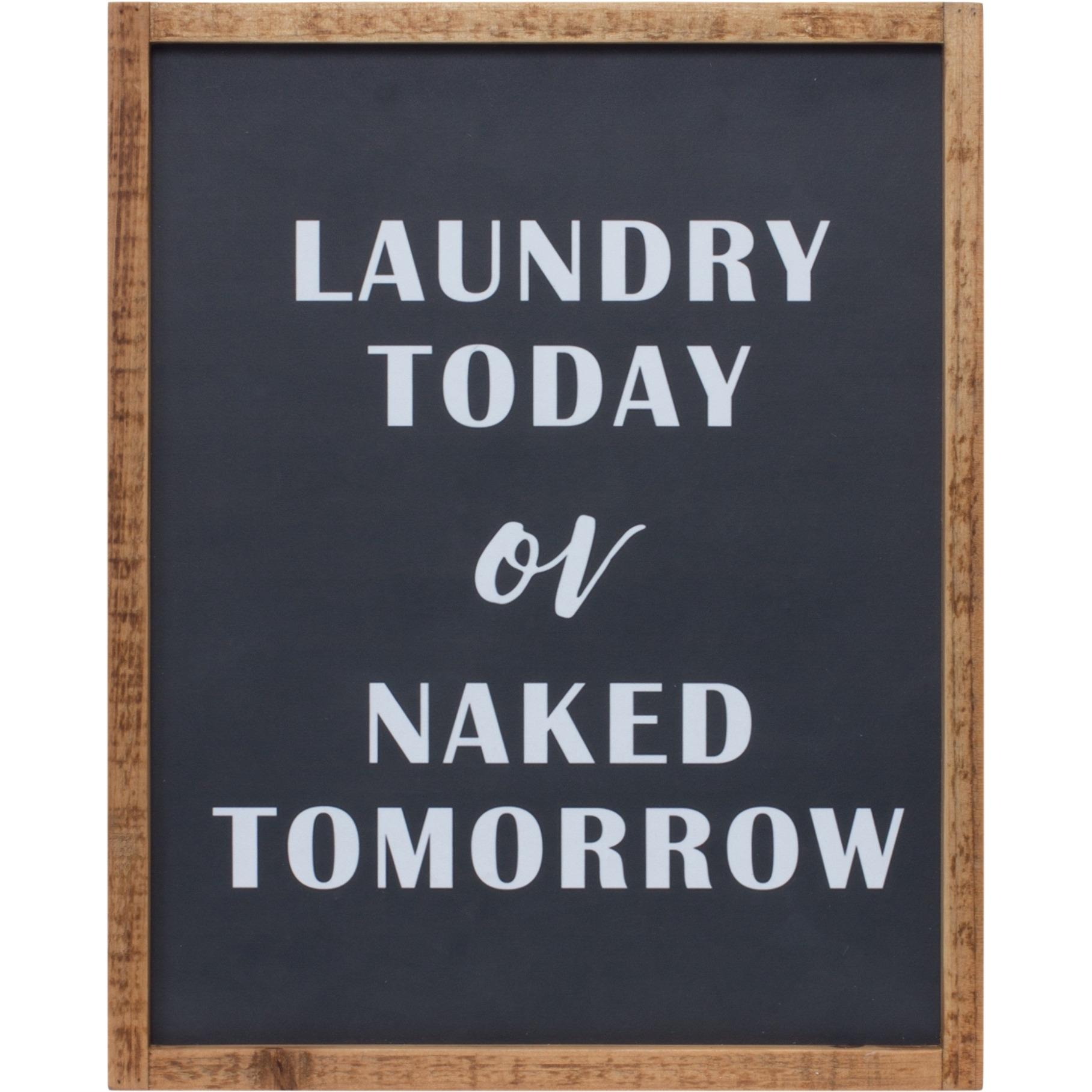 Wooden Laundry Sign