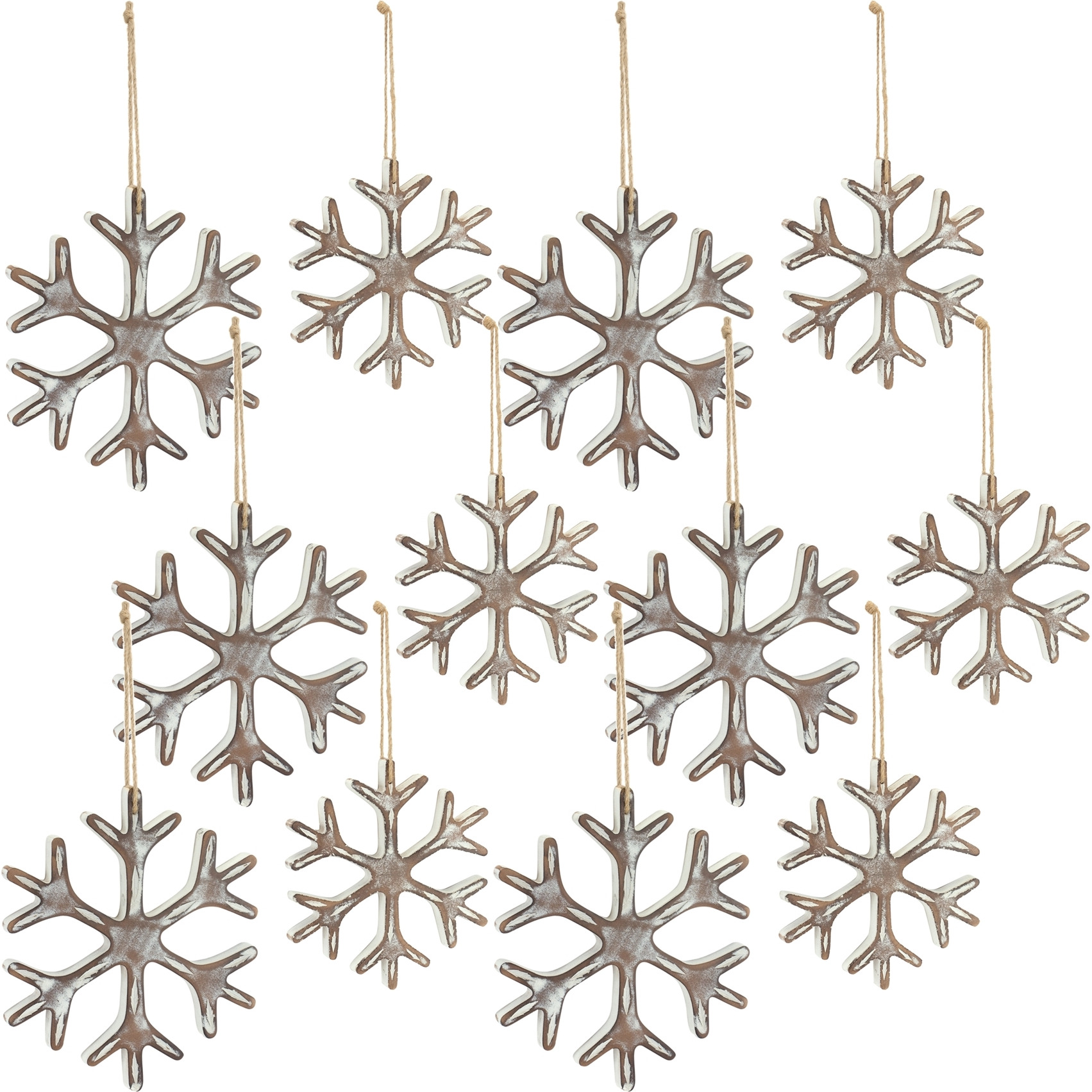 Snowflake Ornament (Set of 12)