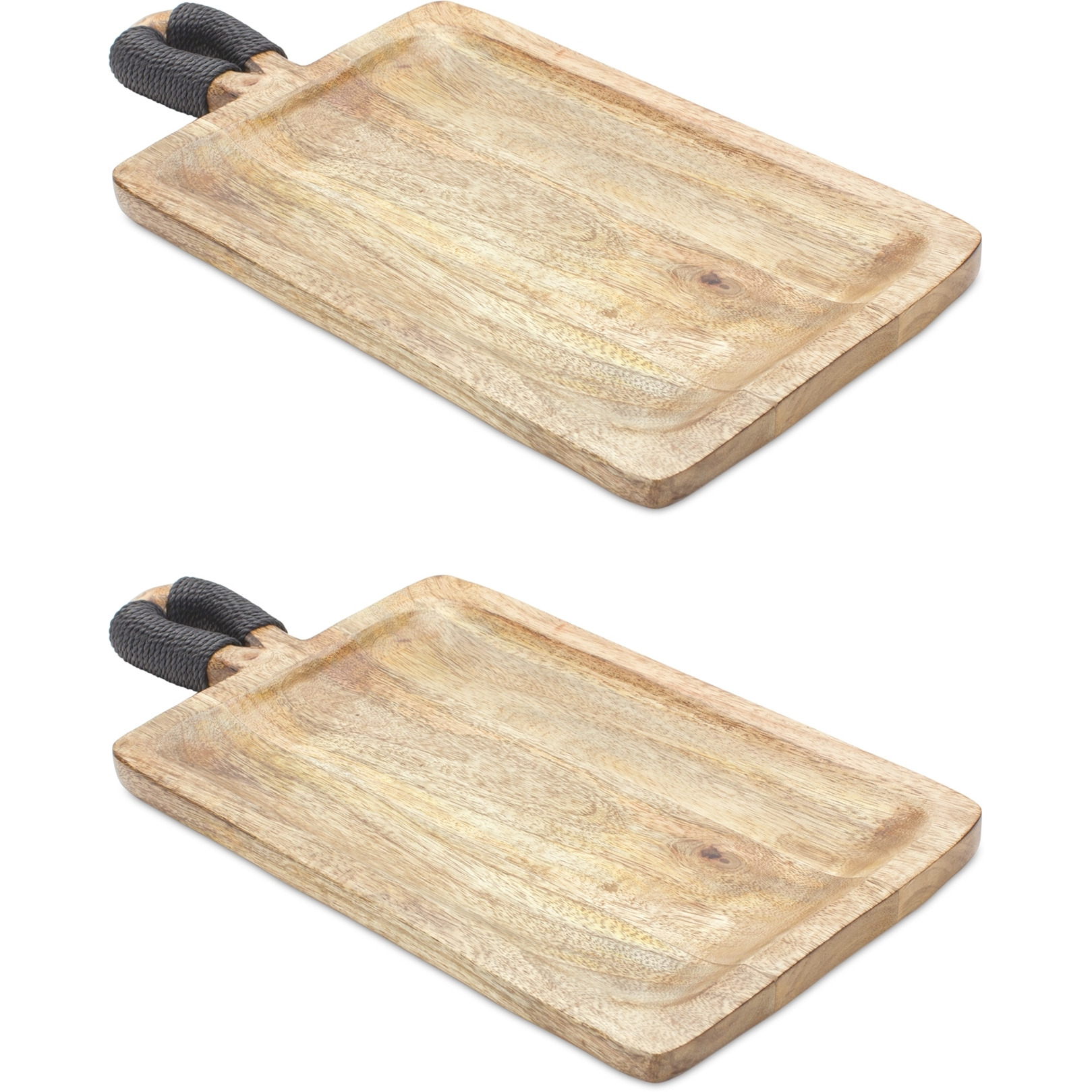 Mango Wood Tray (Set of 2)