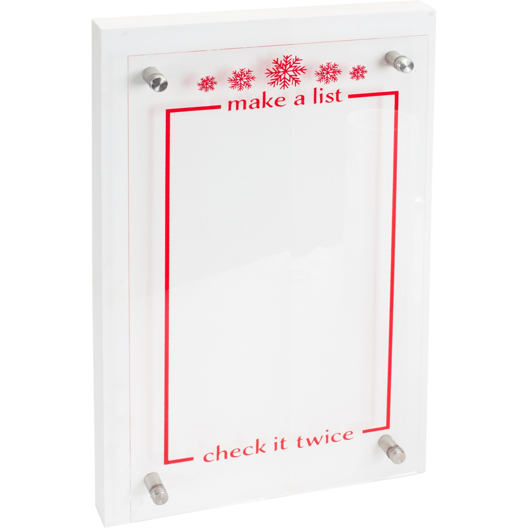 Make A List and Check It Twice Sign
