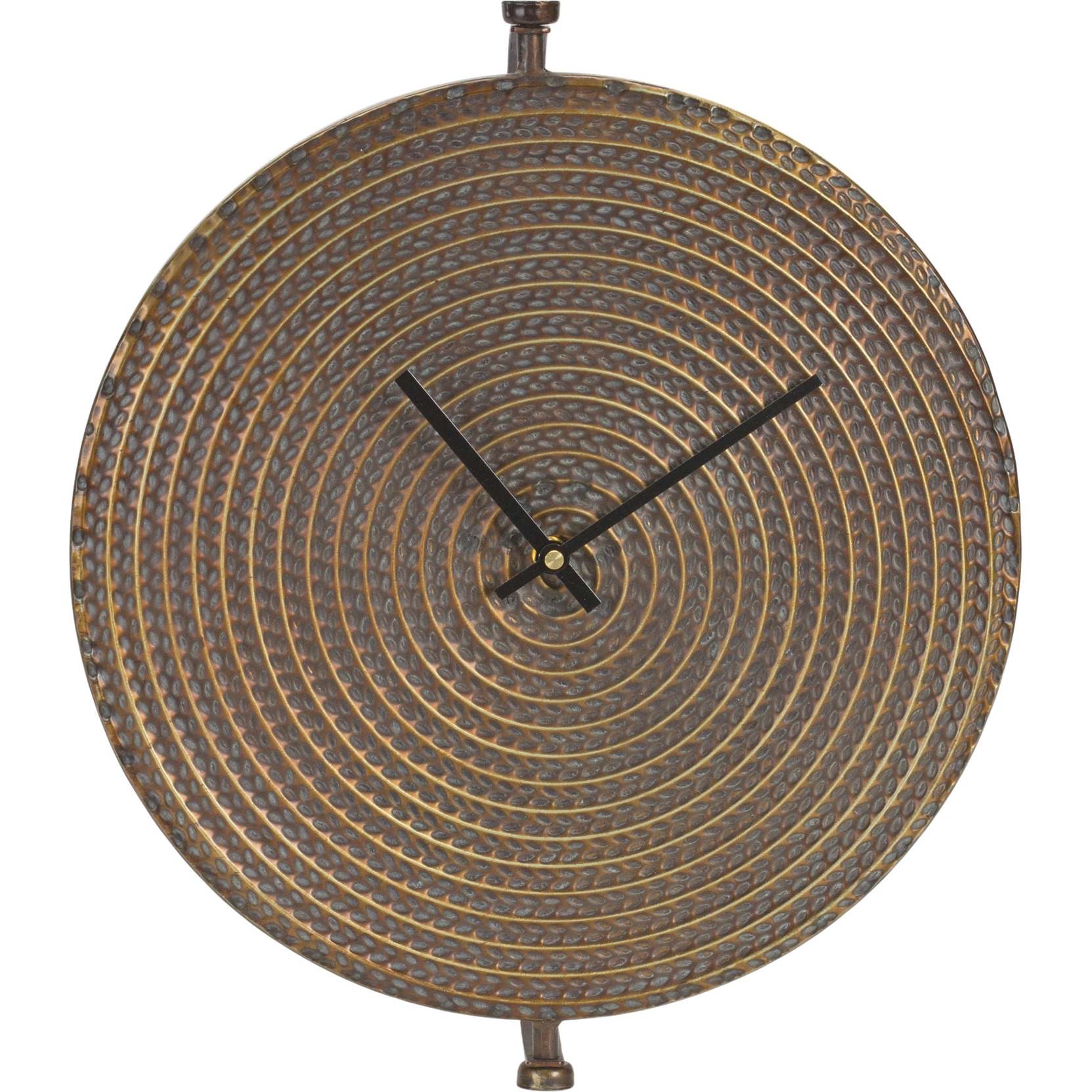 Bronze Metal' Wall Clock