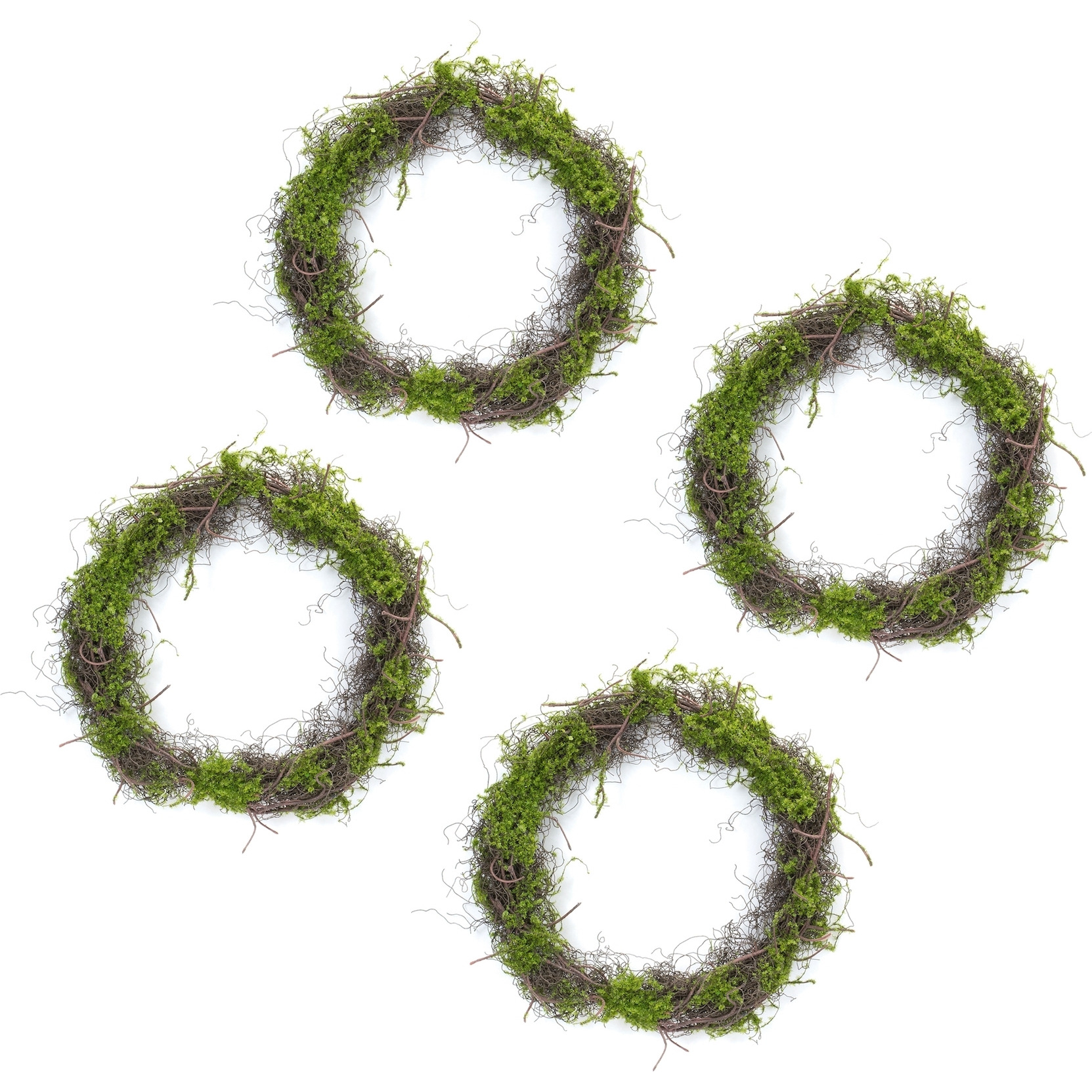 Moss Wreath (Set of 4)