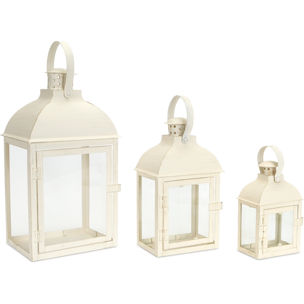 Iron Metal Lantern (Set of 3)