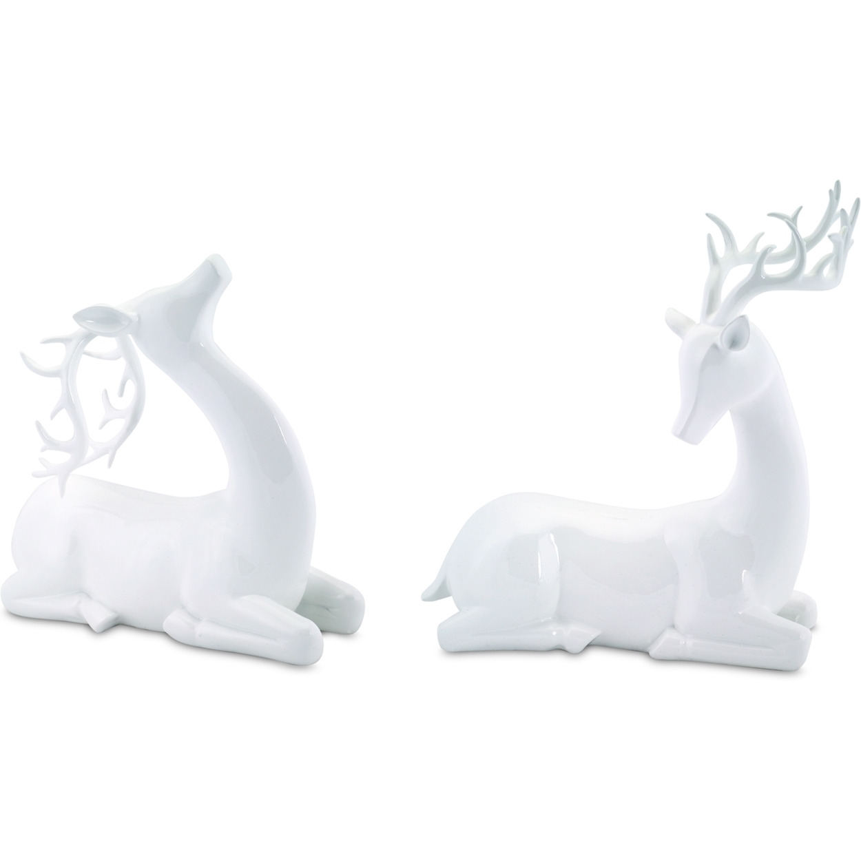 Modern Deer Figurine (Set of 2)
