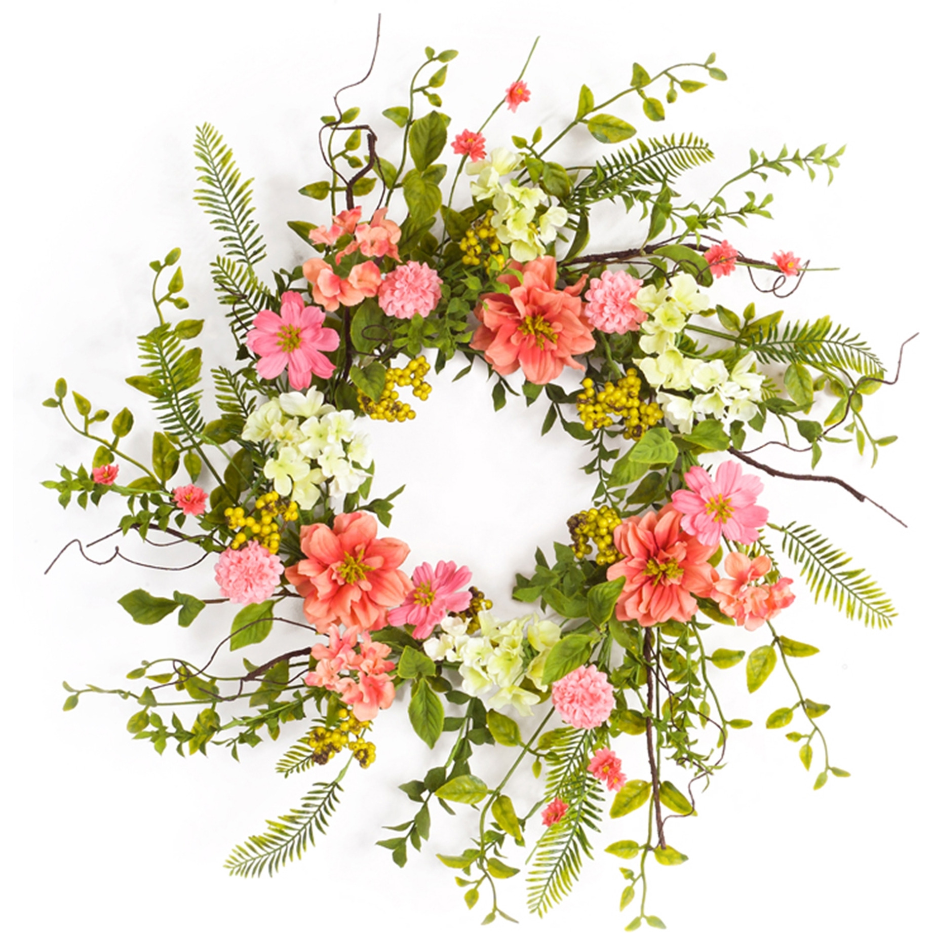 Cosmos Berry Wreath