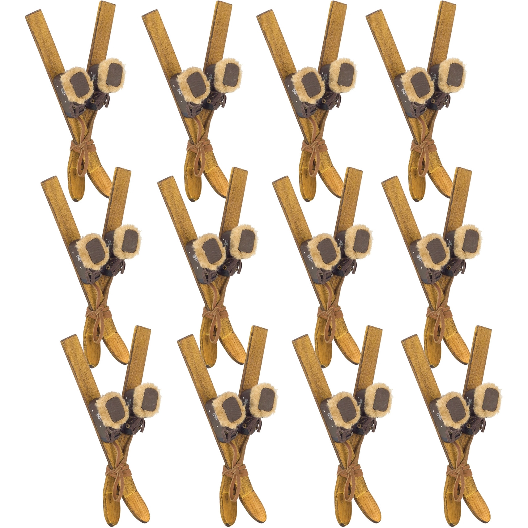 Ski and Boot Ornament (Set of 12)