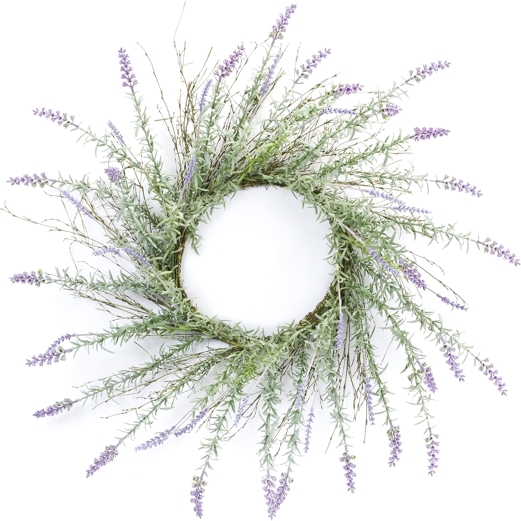 Lavender Wreath