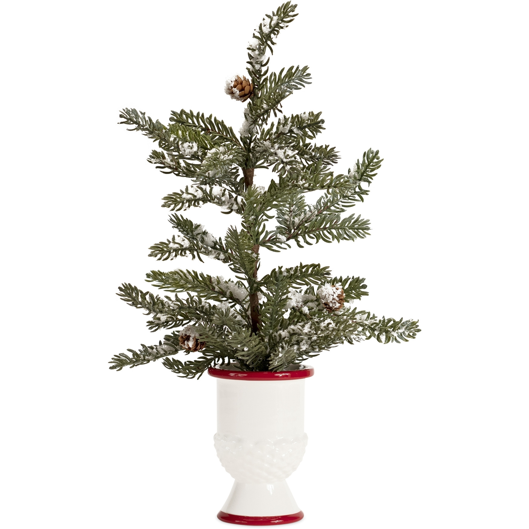 Potted Tree w/Snow (Set of 2)