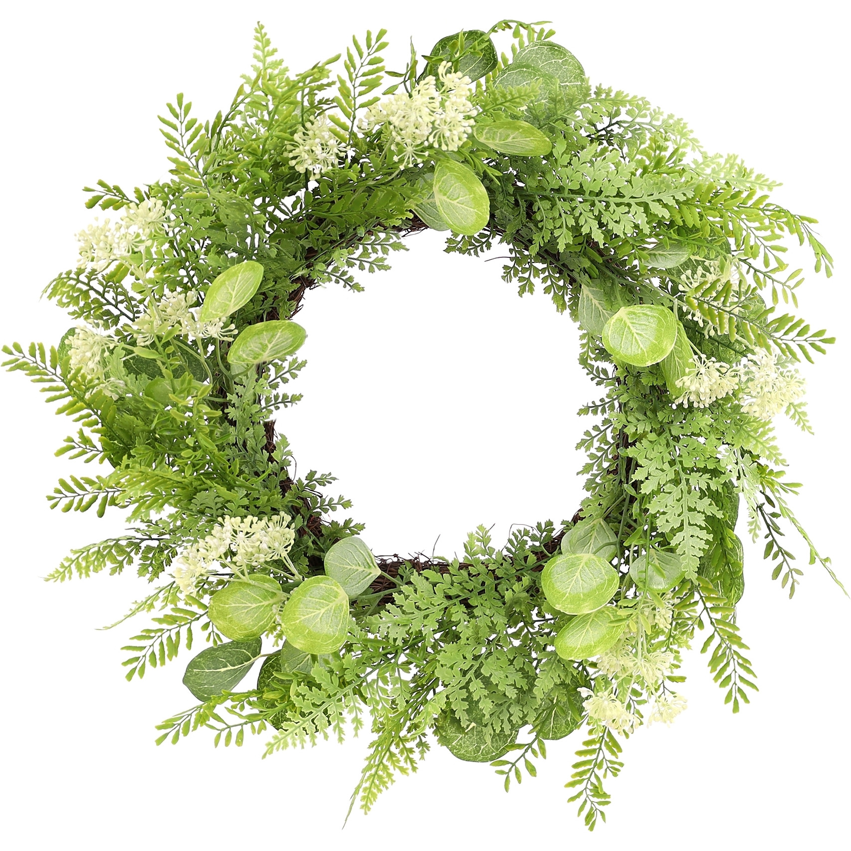 Mixed Foliage Wreath