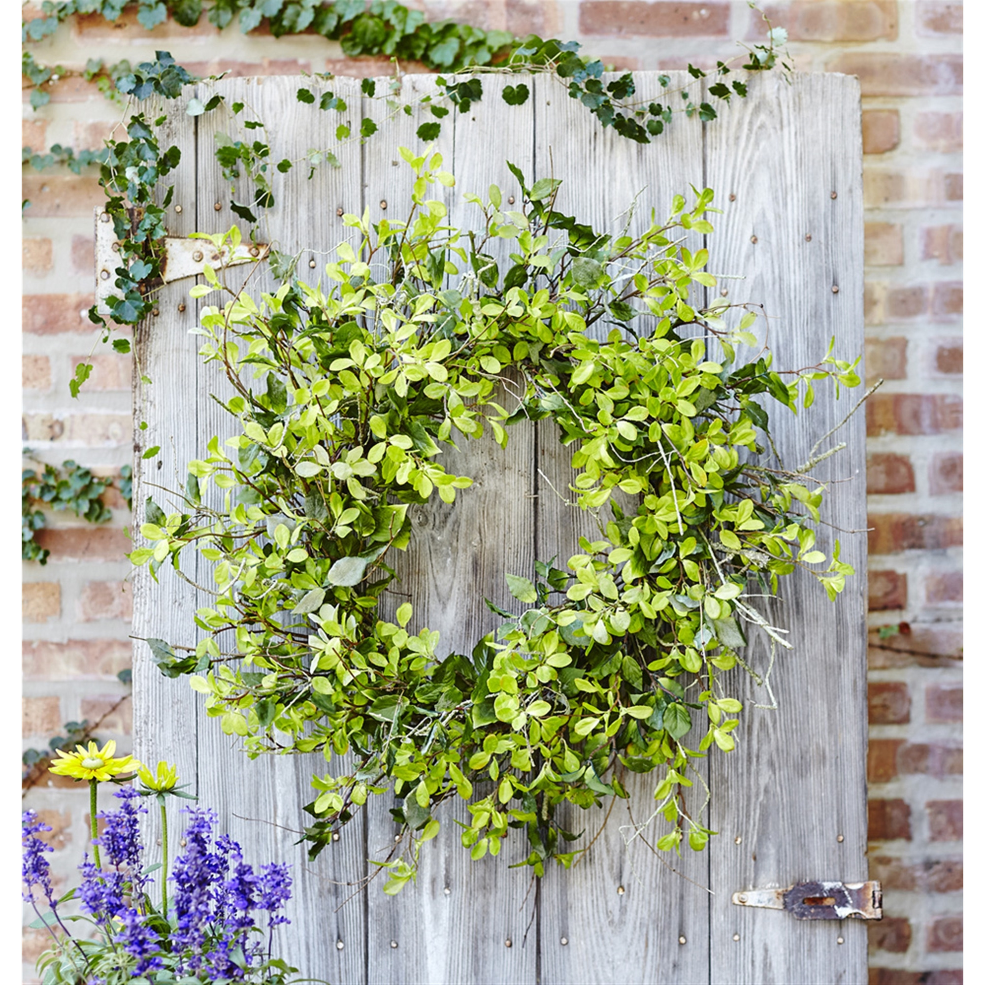 Oversized Mixed Foliage Wreath