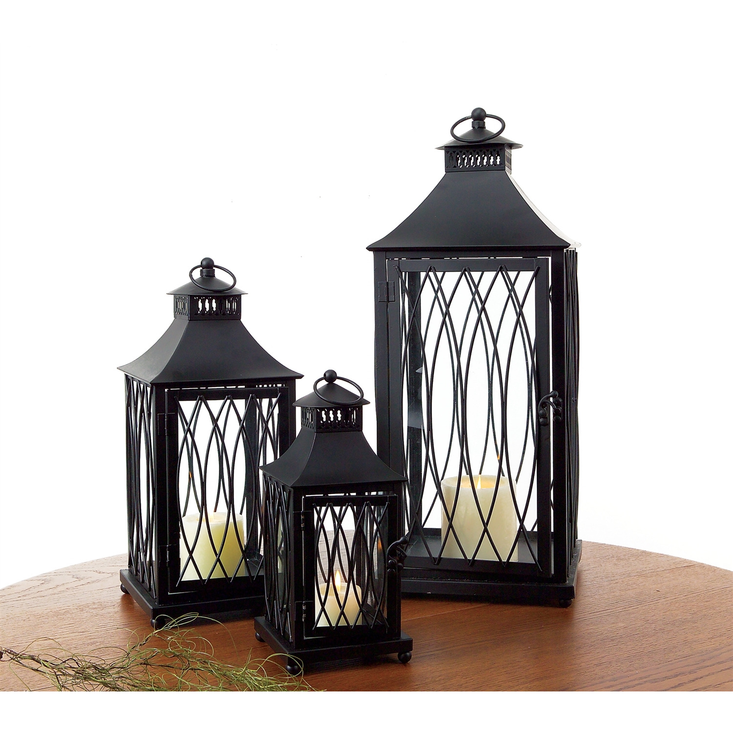 Metal Lantern (Set of 3)