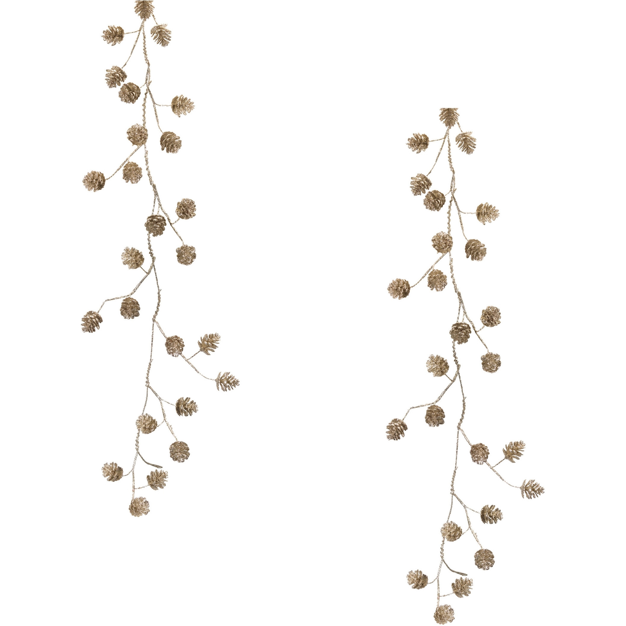 Pine Cone Garland (Set of 2)