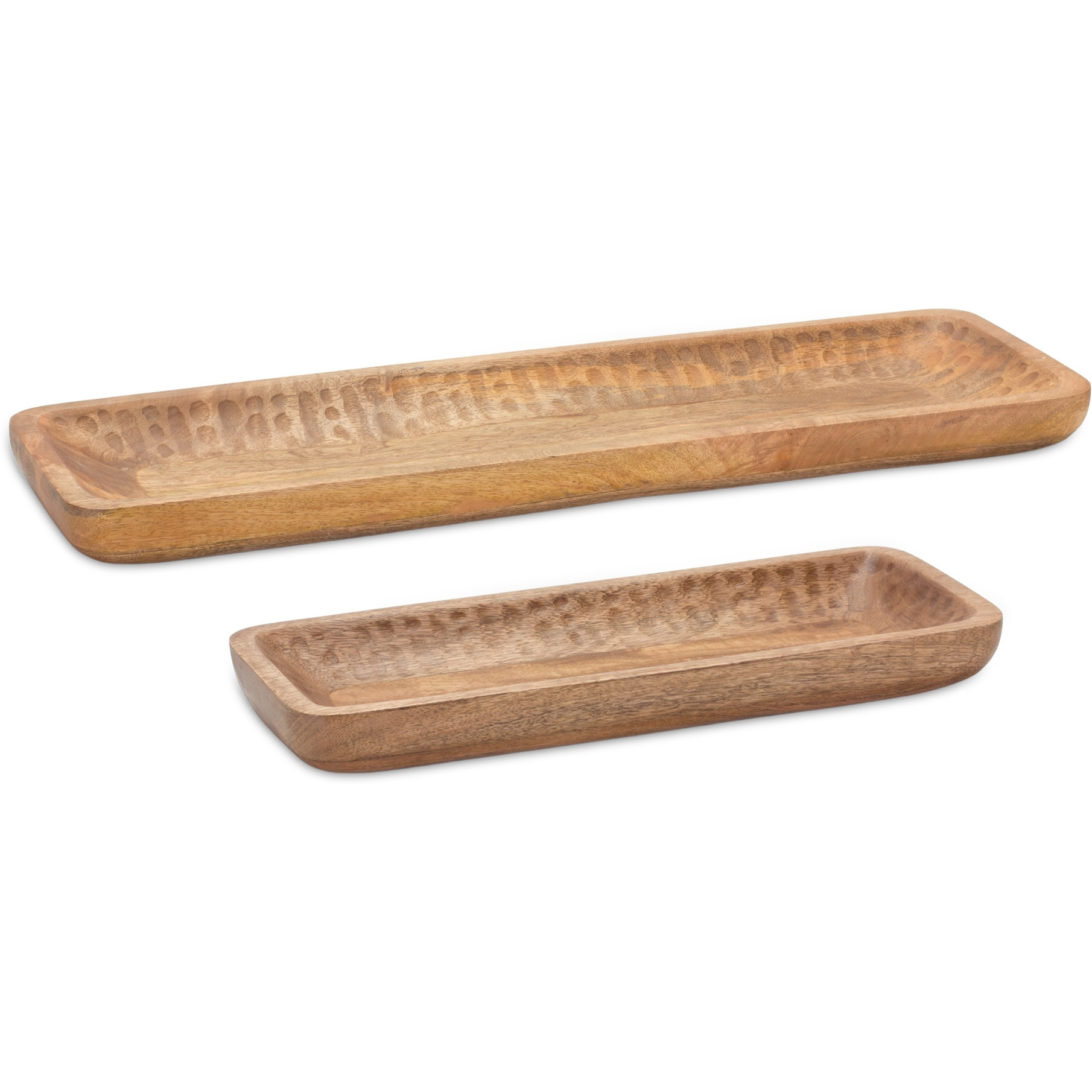 Mango Wood Tray (Set of 2)