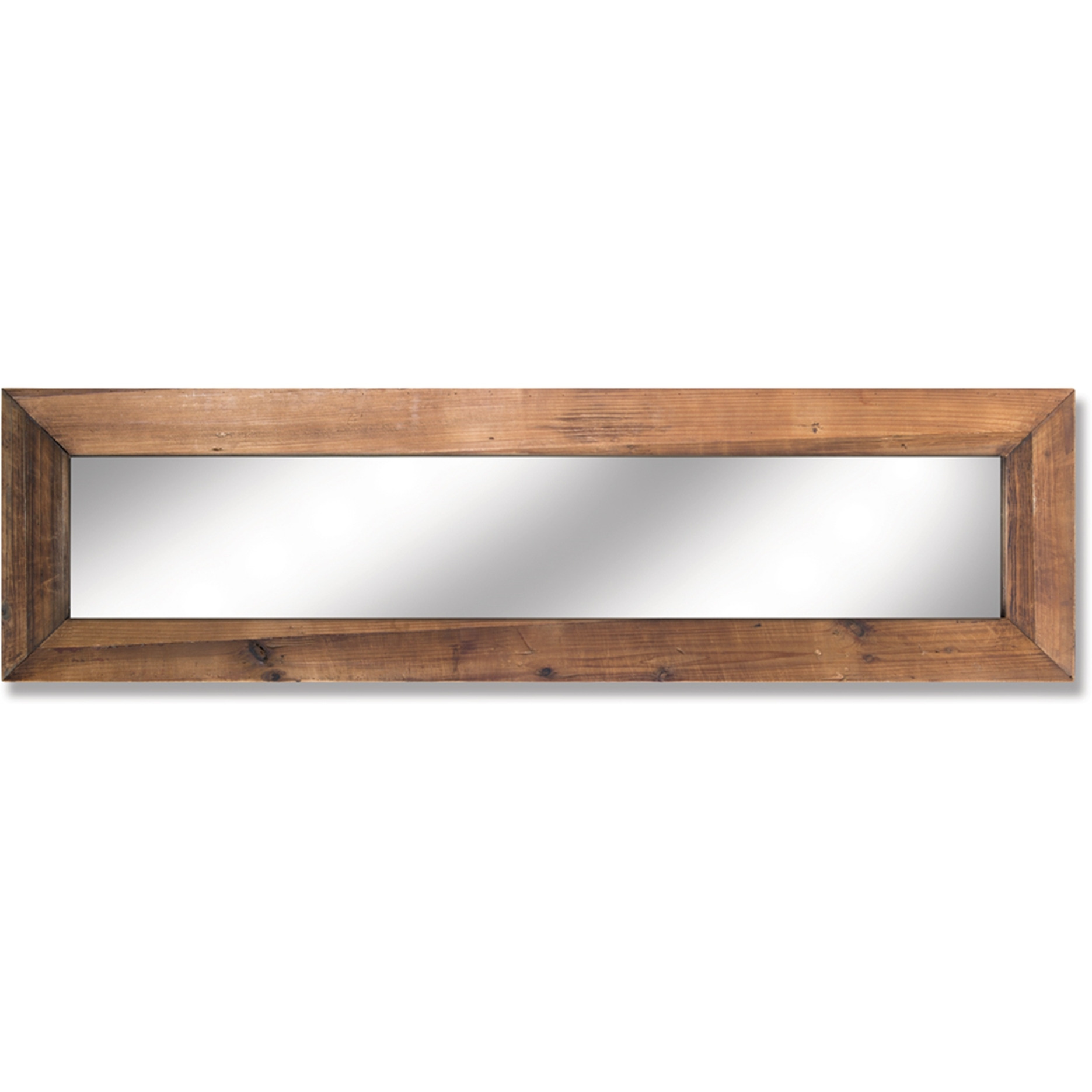 Wooden Floor Mirror