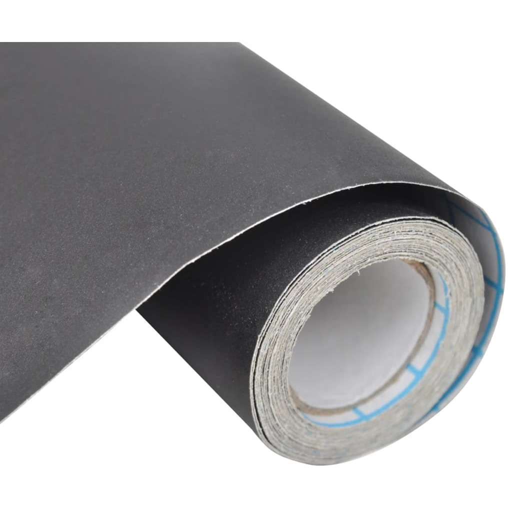 vidaXL Wall Sticker Blackboard 2' x 6.6' 2 Rolls with Chalks
