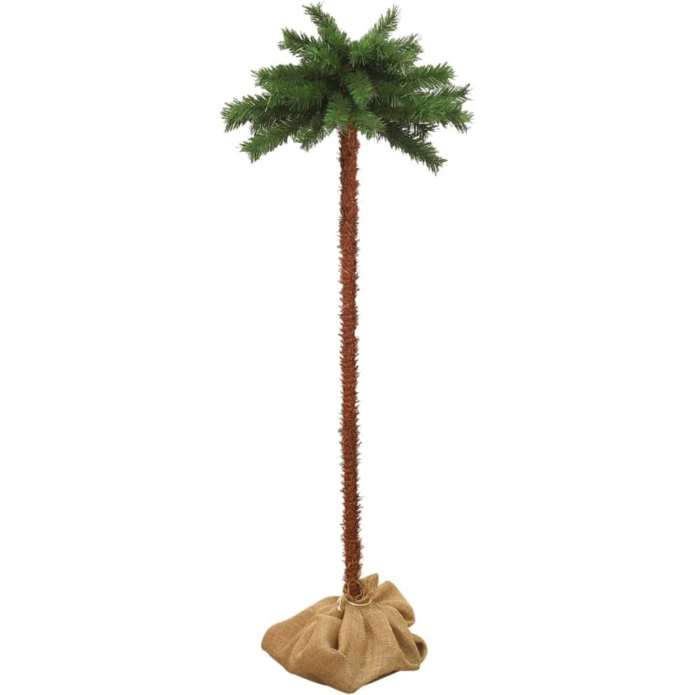 vidaXL Artificial Palm Tree with LEDs 47.2"