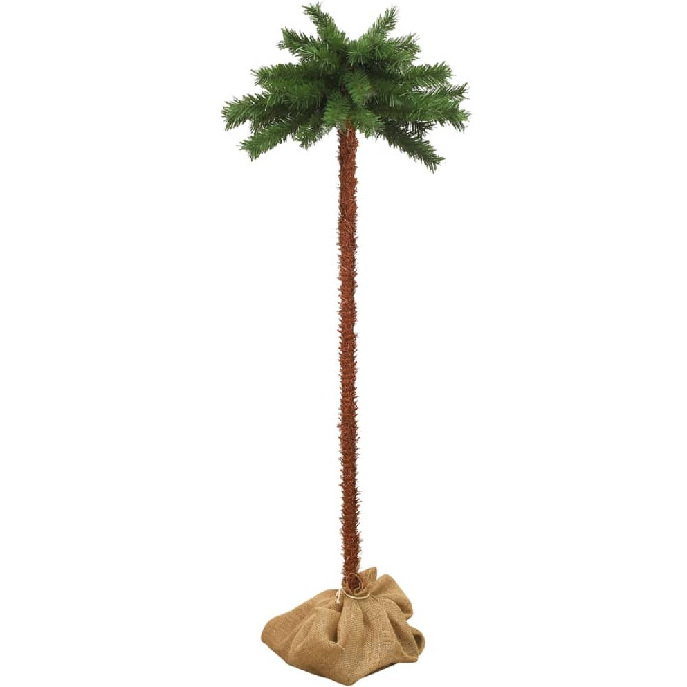 vidaXL Artificial Palm Tree with LEDs 59.1"