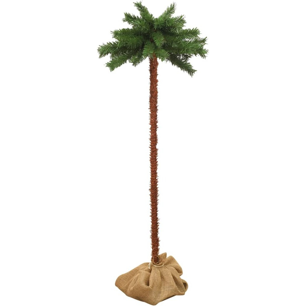 vidaXL Artificial Palm Tree with LEDs 70.9"