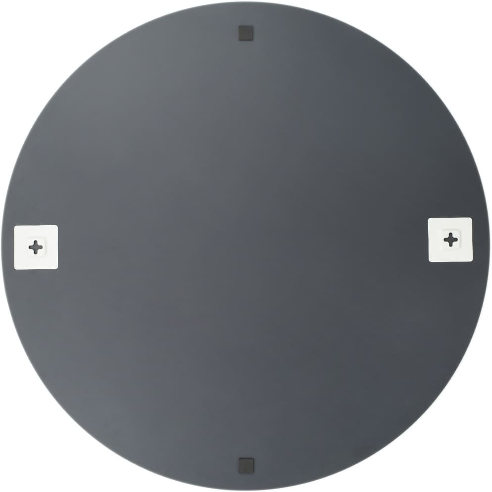 vidaXL Wall Mirrors 2 pcs 27.6" Round Glass