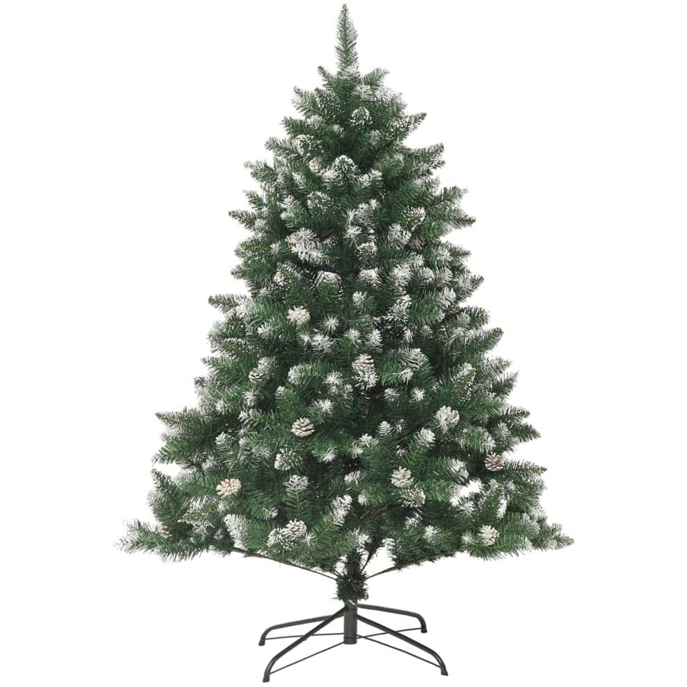 vidaXL Artificial Christmas Tree with Stand 59.1" PVC