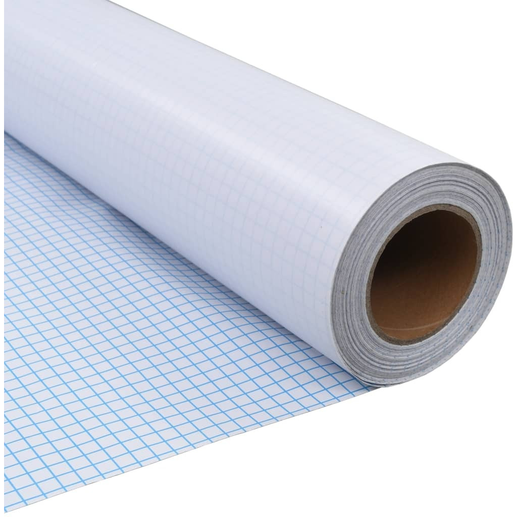 vidaXL Pure Frosted Privacy Window Film Milk Glass Adhesive 3'x328.1'