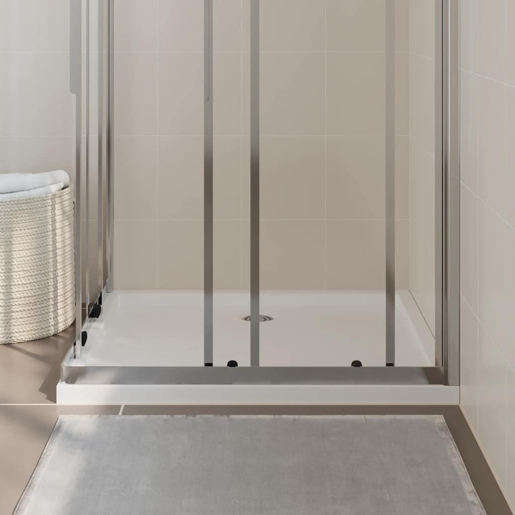 vidaXL Rectangular ABS Shower Base Tray White 31.5&quotx35.4"