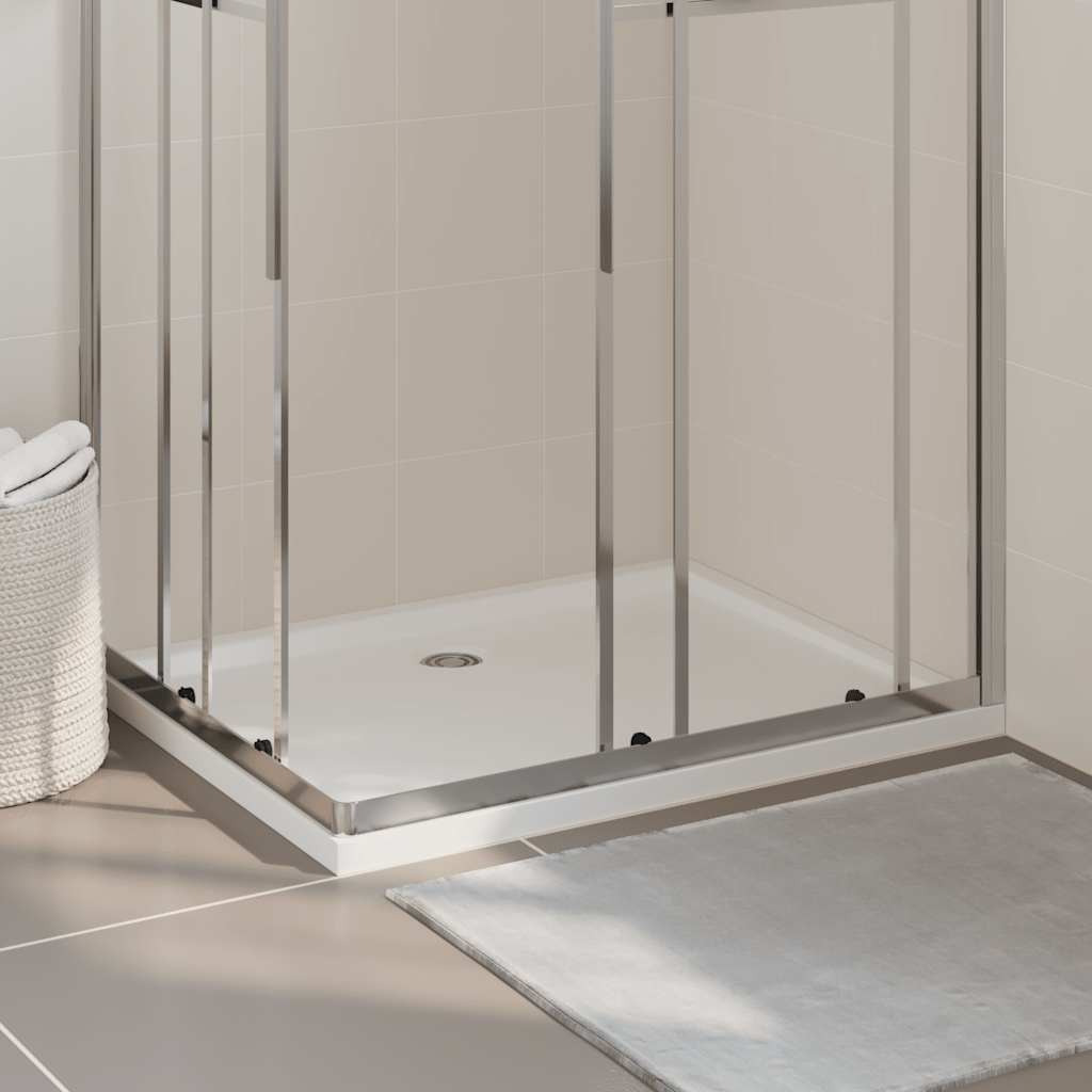 vidaXL Rectangular ABS Shower Base Tray 31.5&quotx39.4"